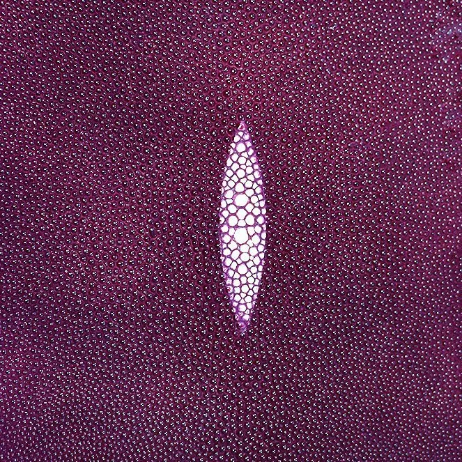 Shagreen Stingray - Amethyst