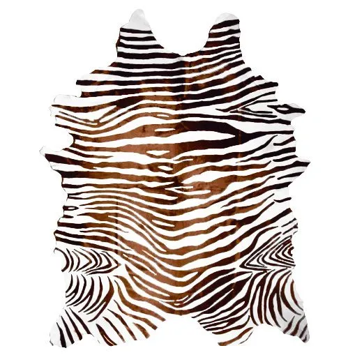 Posh Brown Zebra